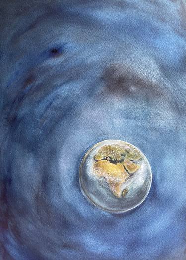 Print of Outer Space Paintings by Weronika Waskowska