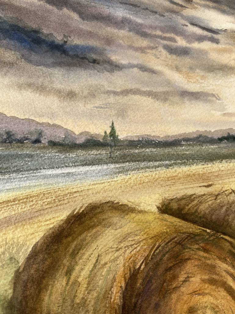 Original Impressionism Landscape Painting by Weronika Waskowska