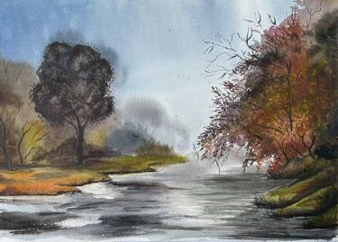 Svislach river - October thumb