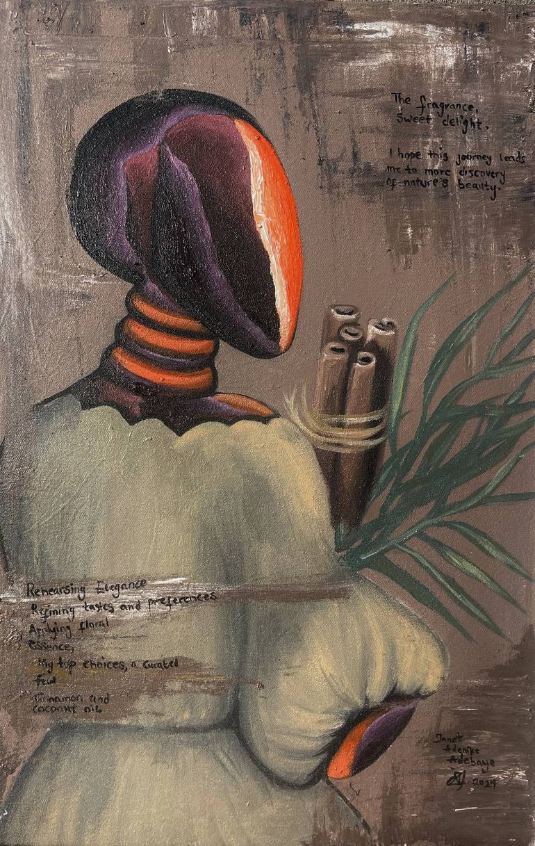 Print of Abstract Expressionism Abstract Paintings by Janet Adebayo