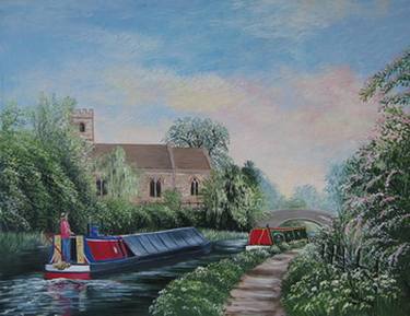 Shipton on Cherwell by the Oxford canal SOLD thumb