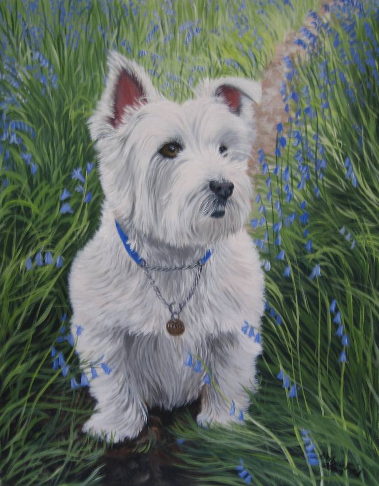 Dougal Painting by Michele Field | Saatchi Art