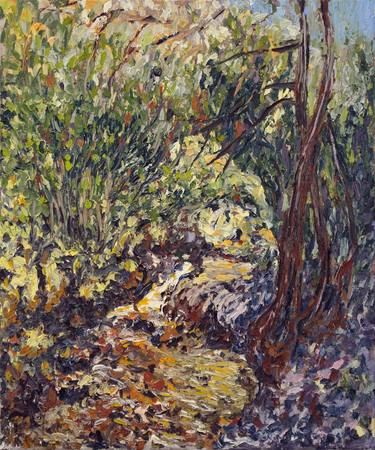 Print of Impressionism Nature Paintings by Nikos Pantazis