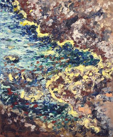 Original Impressionism Seascape Paintings by Nikos Pantazis