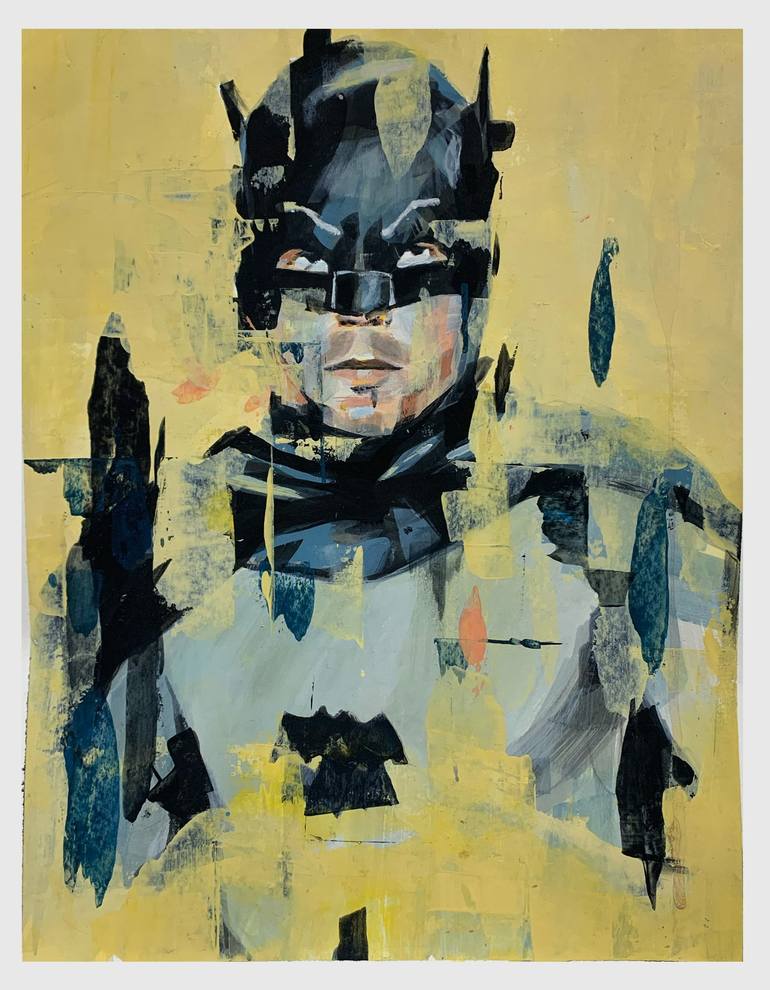 Batman Painting by Tom Searles | Saatchi Art