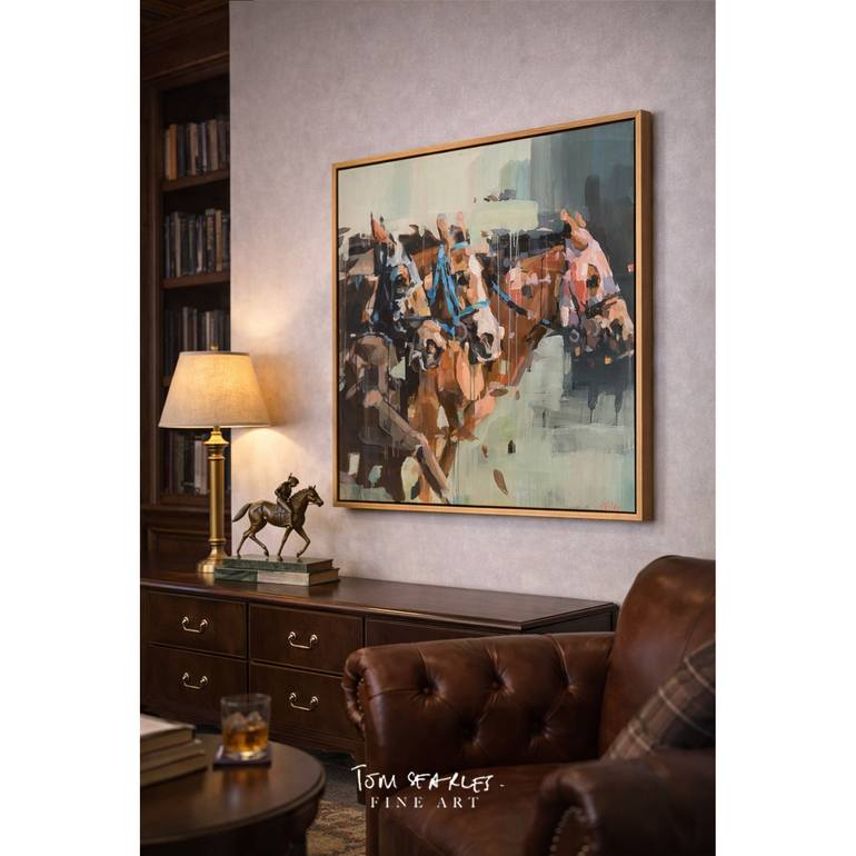 Original Classicism Abstract Painting by Tom Searles