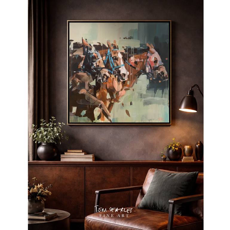 Original Classicism Abstract Painting by Tom Searles