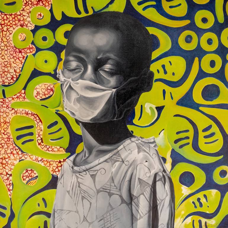 Original Contemporary People Paintings by Andra Daans