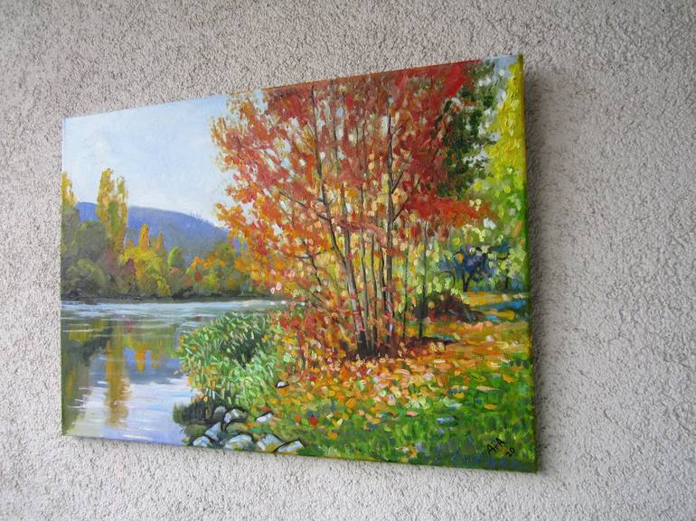 Original Landscape Painting by Ara Avetisyan