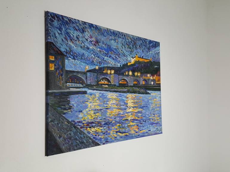 Original Expressionism Landscape Painting by Ara Avetisyan