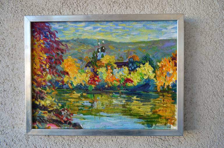 Original Landscape Painting by Ara Avetisyan