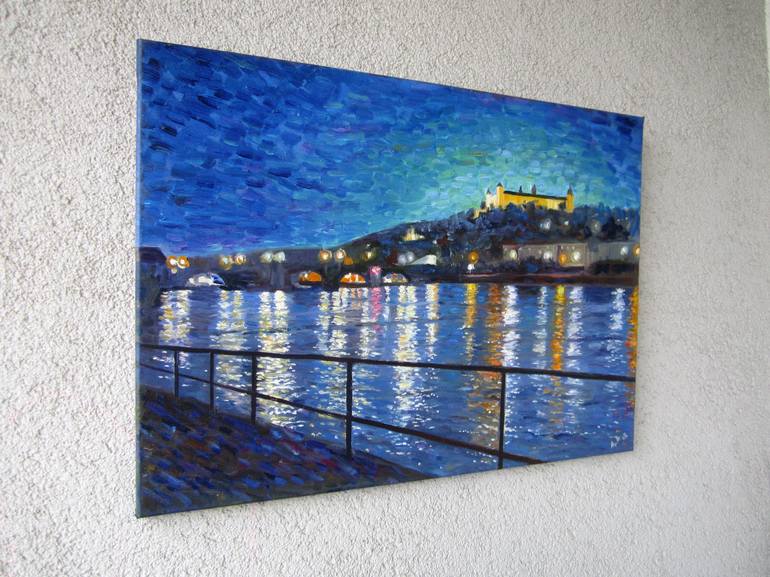 Original Expressionism Landscape Painting by Ara Avetisyan