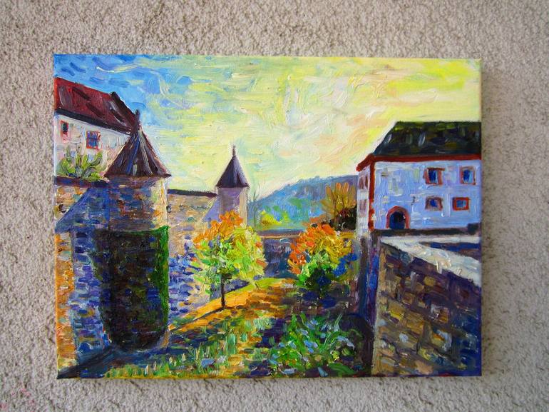 Original Expressionism Landscape Painting by Ara Avetisyan