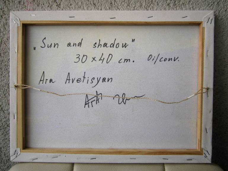 Original Expressionism Landscape Painting by Ara Avetisyan