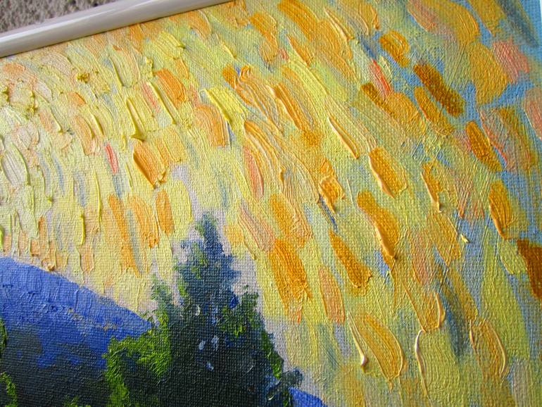 Original Expressionism Landscape Painting by Ara Avetisyan