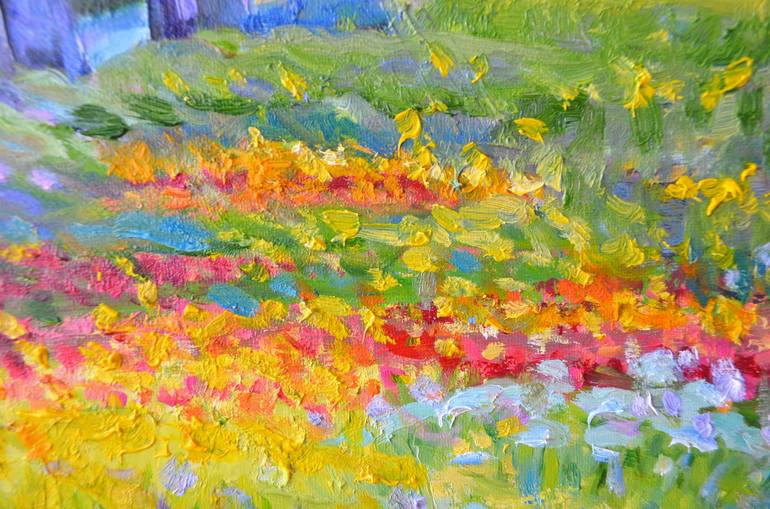 Original Impressionism Landscape Painting by Ara Avetisyan