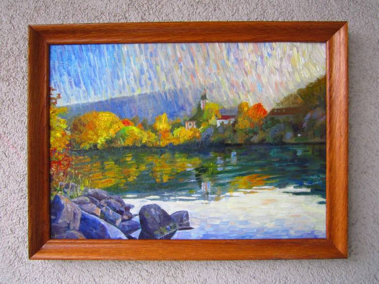 Original Expressionism Landscape Painting by Ara Avetisyan