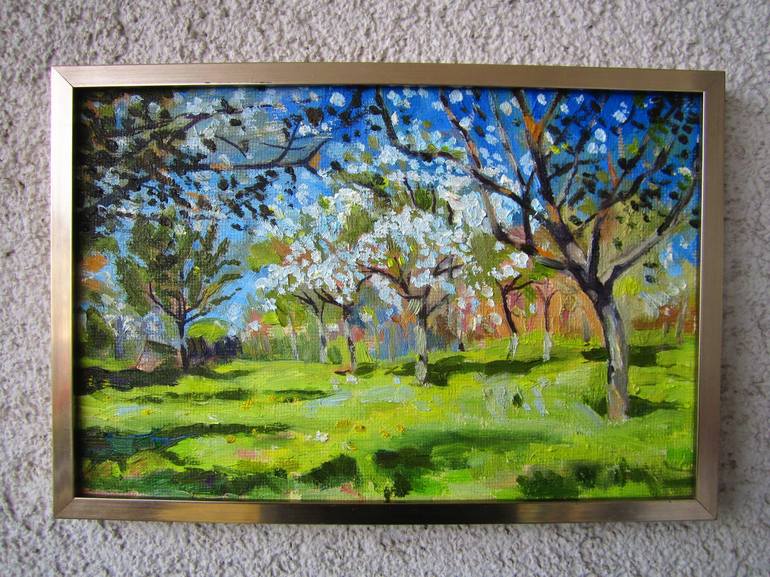 Original Landscape Painting by Ara Avetisyan