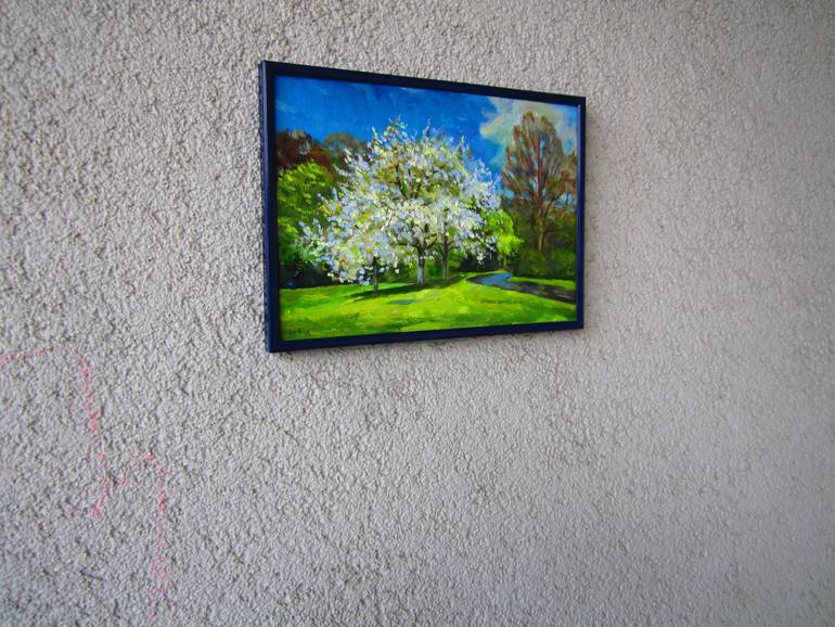 Original Impressionism Landscape Painting by Ara Avetisyan