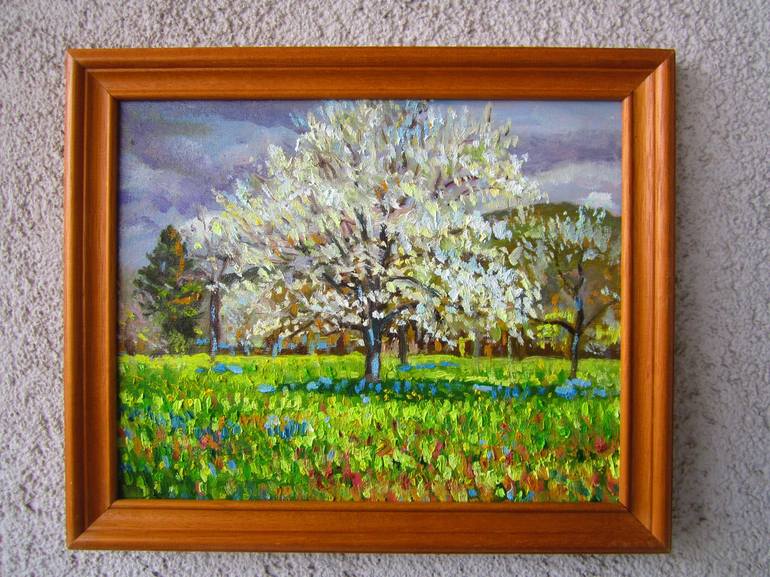 Original Landscape Painting by Ara Avetisyan