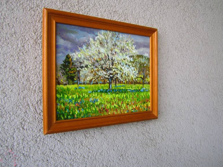 Original Impressionism Landscape Painting by Ara Avetisyan