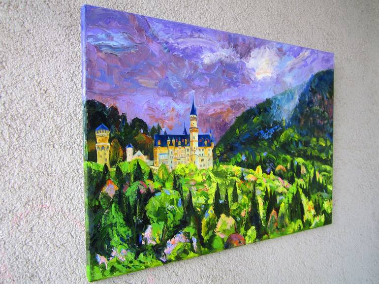 Original Impressionism Landscape Painting by Ara Avetisyan