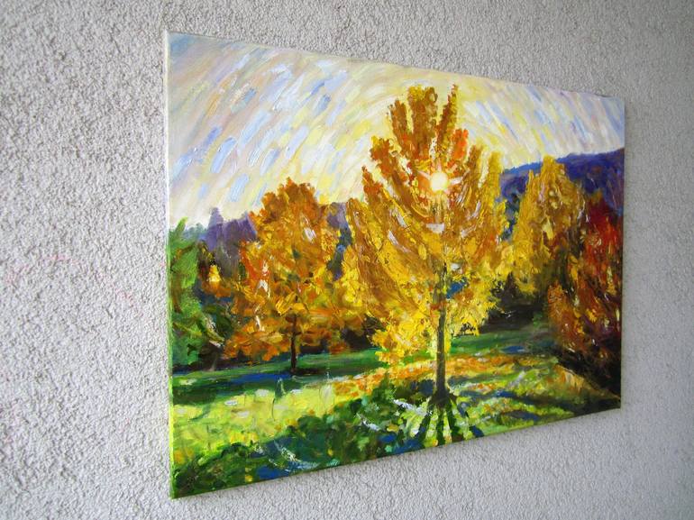 Original Landscape Painting by Ara Avetisyan