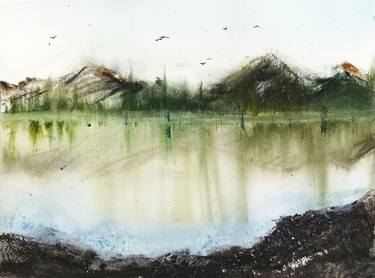 Original Landscape Paintings by Lubna Khan