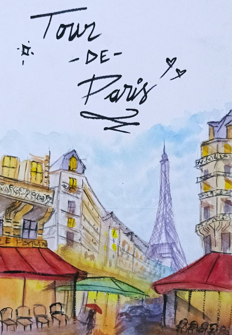 Print of Illustration Travel Paintings by Lubna Khan