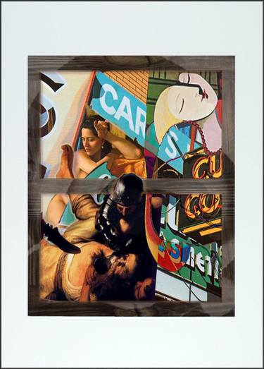 Saatchi Art Artist Guillaume-André MORINET; Digital, “L'Énigme de Samson - Limited Edition of 10” #art