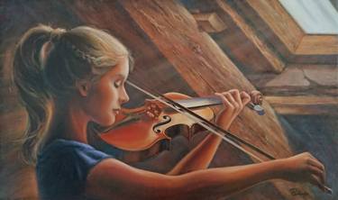 Print of Music Paintings by Galyna Schaefer