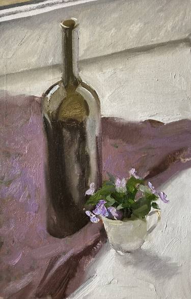 Original Realism Still Life Paintings by Xeyale Bedelova
