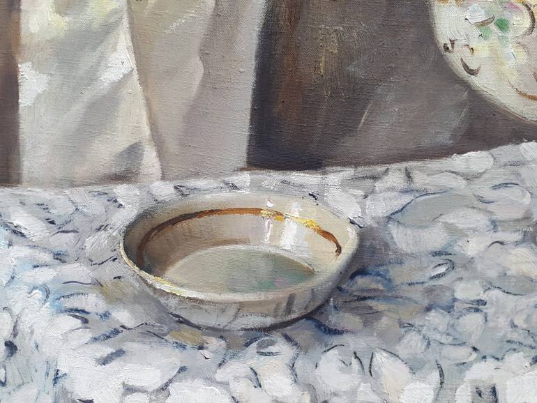 Original Impressionism Still Life Painting by Xeyale Bedelova