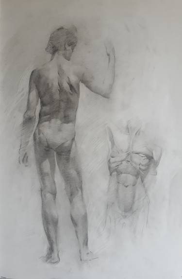 Original Nude Paintings by Xeyale Bedelova