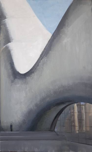 Original Fine Art Architecture Paintings by Xeyale Bedelova