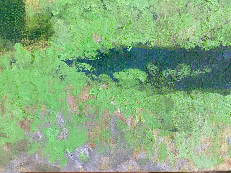 Original Impressionism Landscape Painting by Xeyale Bedelova