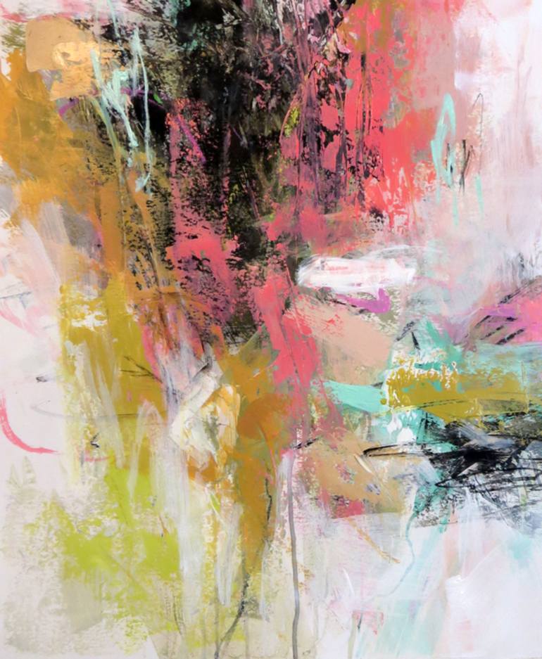 Spring Garden 2 Painting by Debora Stewart | Saatchi Art