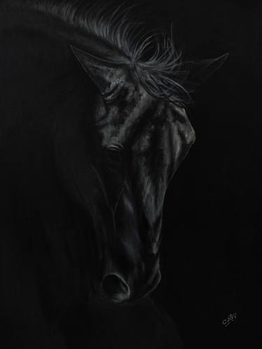 Print of Abstract Horse Paintings by Waseem Shoukat