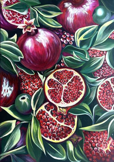 Print of Figurative Botanic Paintings by Alena Zvereva