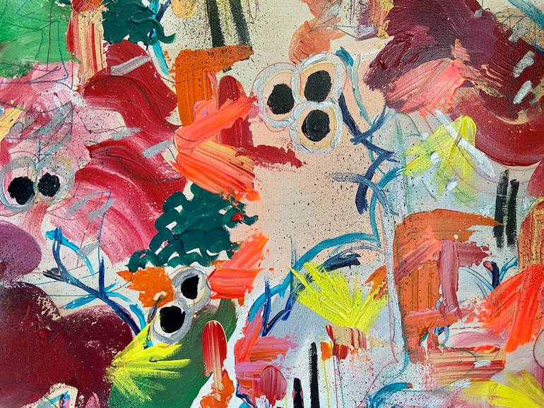 Original Abstract Expressionism Abstract Painting by Natasha B