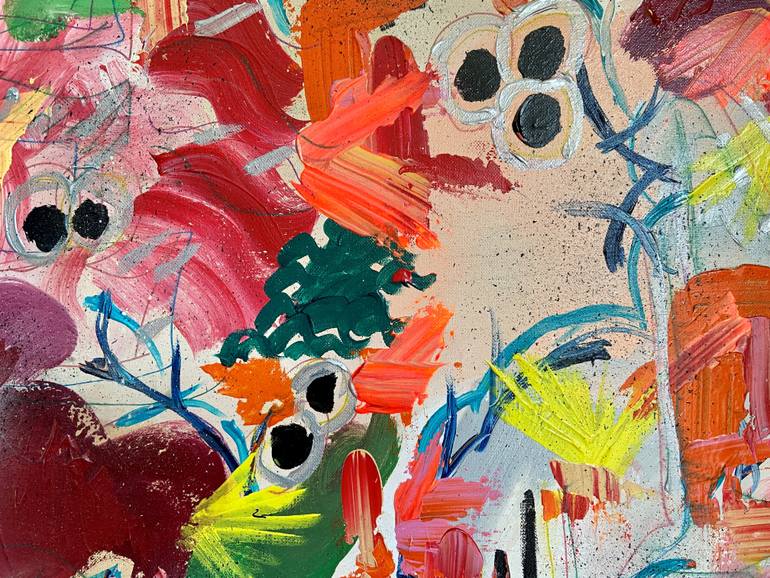 Original Abstract Expressionism Abstract Painting by Natasha B