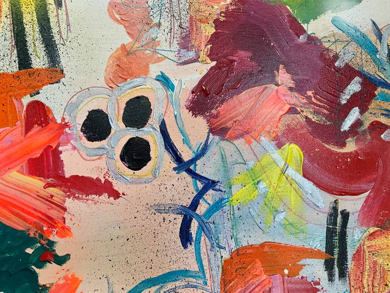 Original Abstract Expressionism Abstract Painting by Natasha B