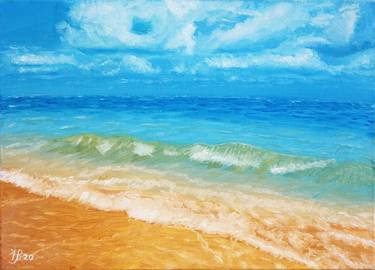 Original Fine Art Seascape Paintings by Iryna Bohdanova