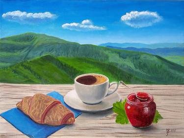 Print of Fine Art Landscape Paintings by Iryna Bohdanova