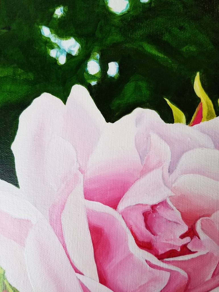 Original Realism Floral Painting by Terry Kazakoff