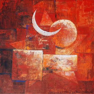 Original Conceptual Abstract Paintings by Nusrat Jahan