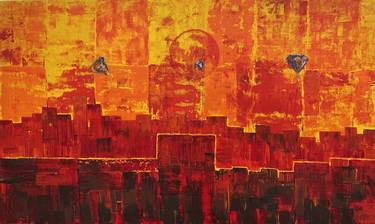 Original Conceptual Abstract Paintings by Nusrat Jahan