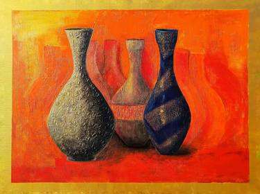 Original Abstract Paintings by Nusrat Jahan