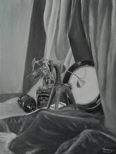 Print of Realism Still Life Paintings by Tanmoy Mitra