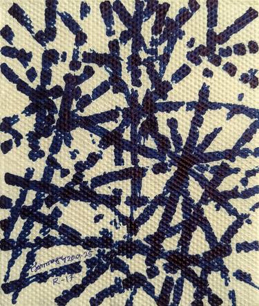 Original Abstract Expressionism Abstract Drawing by Tanmoy Mitra